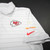 Kansas City Chiefs Nike NFL On Field Dri-Fit Polo Men's White Used S TOPS-180214