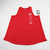 Utah Utes Under Armour Sleeveless Shirt Women's Red New with Tags L TOPS-180437