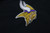 Minnesota Vikings Nike NFL On Field Polo Men's Black Used M TOPS-181473