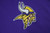 Minnesota Vikings Nike NFL On Field Polo Men's Purple Used XL TOPS-181370