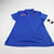 SMU Mustangs Nike Polo Women's Blue New with Tags L TOPS-183517