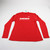 SMU Mustangs Nike Long Sleeve Shirt Women's Red New with Tags XL TOPS-183593