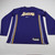 Los Angeles Lakers Nike NBA Authentics Dri-Fit Long Sleeve Shirt Men's Used LT TOPS-184501