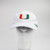 Miami Hurricanes adidas Adjustable Hat Unisex White Used OSFM HATS-017443