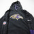 Baltimore Ravens Nike NFL On Field Dri-Fit Sweatshirt Men's Dark Gray Used 3XL TOPS-190327