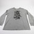 Atlanta Falcons Nike Nike Tee Long Sleeve Shirt Men's Gray Used XXL TOPS-194086