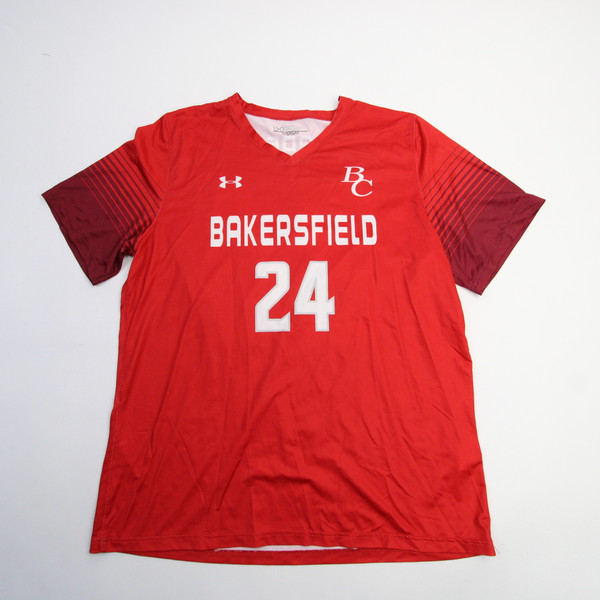 Bakersfield College Renegades Under Armour Game Jersey - Soccer Women's Used Red L 16