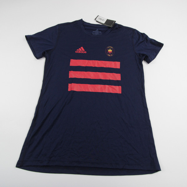 Chicago Fire FC adidas Creator Short Sleeve Shirt Women's Navy New 2XL 07