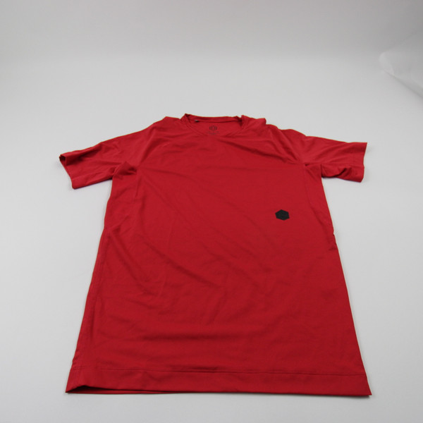 Under Armour HeatGear Short Sleeve Shirt Men's Red New without Tags XL-TOPS-104678