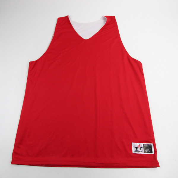 Alleson Athletic Practice Jersey - Basketball Men's New without Tags Red/White 2XL-JRSY-007208