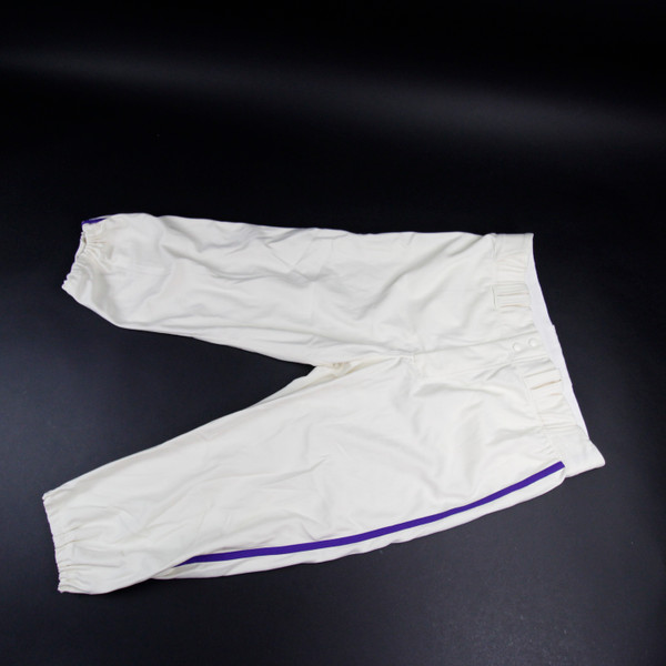 Nike Baseball Pants Men's Cream/Purple Used 42-PNTS-026058
