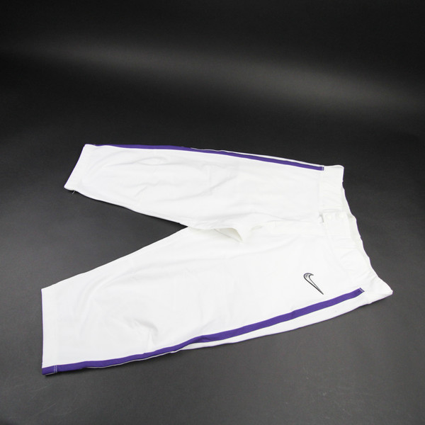 TCU Horned Frogs Nike Baseball Pants Men's White/Purple Used L-PNTS-025924