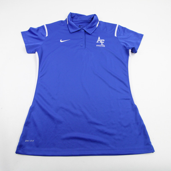 Air Force Falcons Nike Dri-Fit Polo Women's Blue New-TOPS-126096