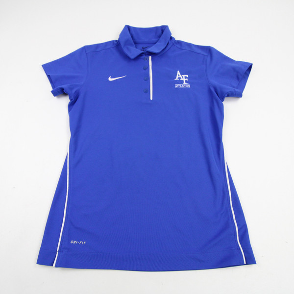 Air Force Falcons Nike Dri-Fit Polo Women's Blue Used S-TOPS-126059