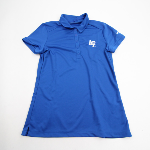 Air Force Falcons Nike Golf Dri-Fit Polo Women's Blue Used M-TOPS-127244