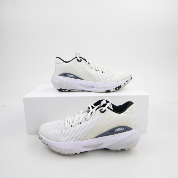 Under Armour HOVR Basketball Shoe Women's Off-White Used 10.5-SHOE-015712