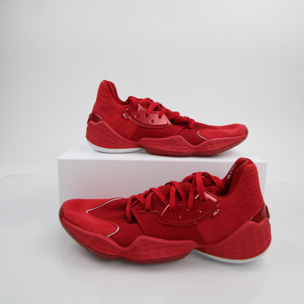 adidas Harden Basketball Shoe Men's Red Used 15-SHOE-015761