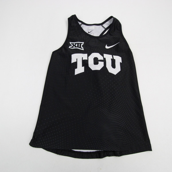 TCU Horned Frogs Nike Sleeveless Shirt Women's Black Used S-TOPS-128520