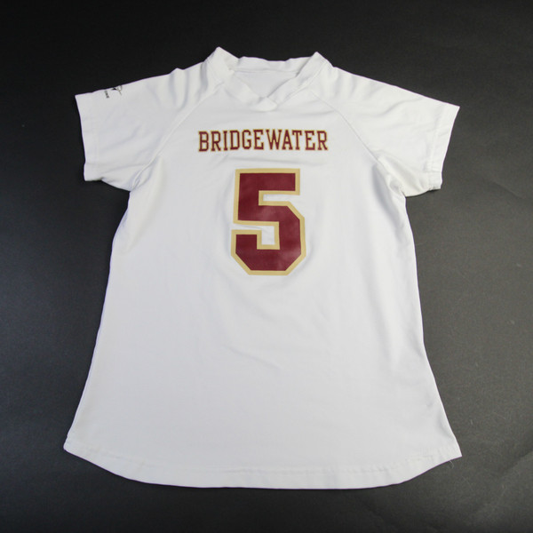 Bridgewater Eagles Wave One Practice Jersey - Volleyball Women's White Used M-JRSY-007553