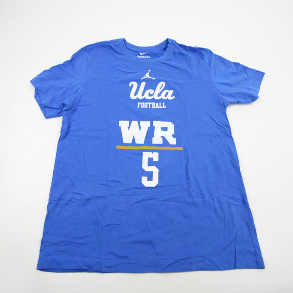 UCLA Bruins Nike Nike Tee Short Sleeve Shirt Men's Blue New-TOPS-128530
