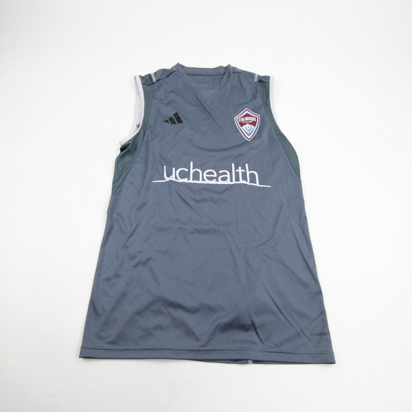 Colorado Rapids adidas Sleeveless Shirt Men's Gray New-TOPS-129306