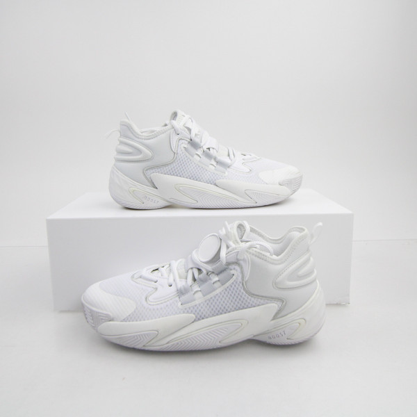 adidas BYW Select Basketball Shoe Men's White Used-SHOE-015882