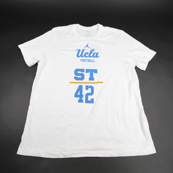 UCLA Bruins Nike Nike Tee Short Sleeve Shirt Men's White New-TOPS-128974