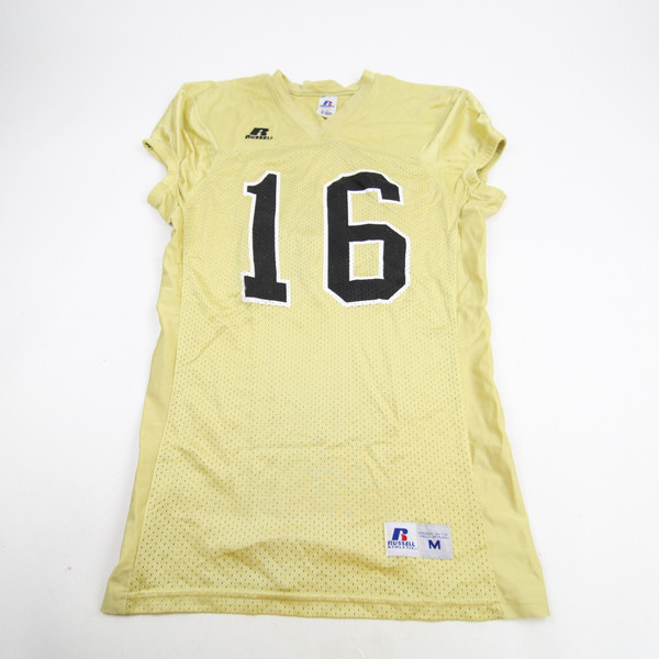 Russell Athletic Practice Jersey - Football Men's Gold Used-JRSY-007583