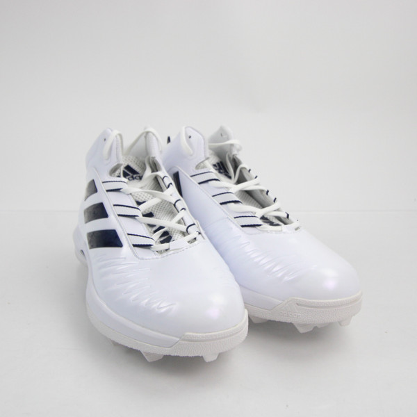 adidas Football Cleat Men's White/Navy New without Box 12-CLEA-011436