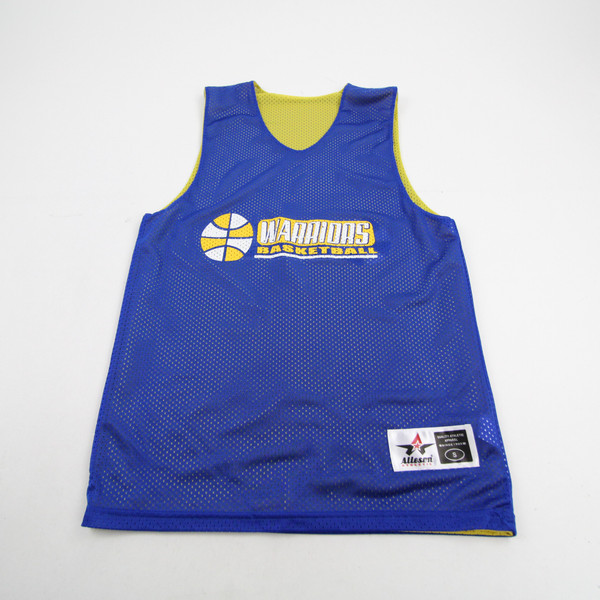Alleson Athletic Practice Jersey - Basketball Men's Blue/Gold Used S-JRSY-007671