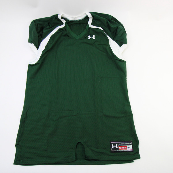 Under Armour Practice Jersey - Football Men's New without Tags Dark Green/White-JRSY-007738