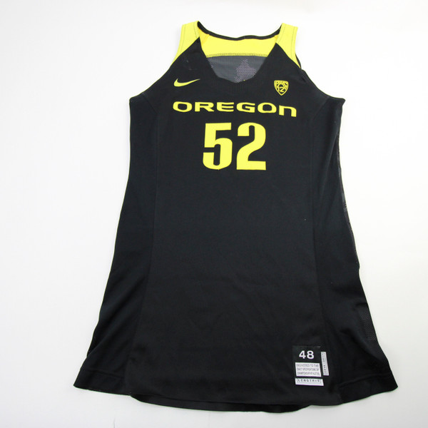 Oregon Ducks Nike Team Game Jersey - Basketball Women's Black/Gold New 48-JRSY-007825