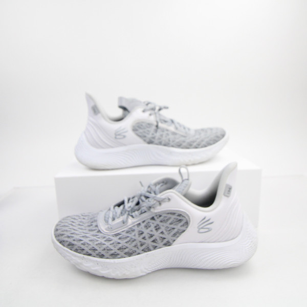 Under Armour Curry Basketball Shoe Men's Gray/White Used 14-SHOE-016205