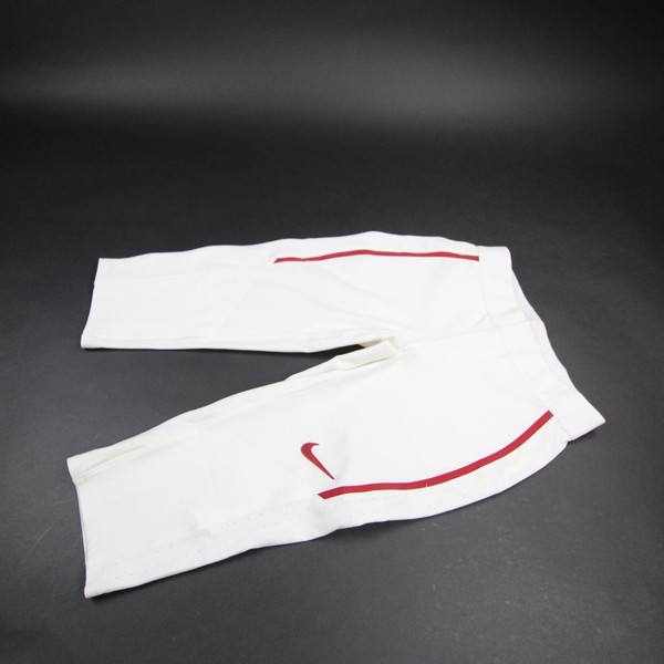Stanford Cardinal Nike Softball Pants Women's White/Dark Red Used-PNTS-027263