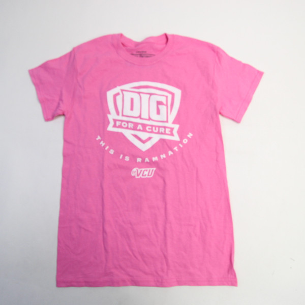 VCU Rams Athletic Union Short Sleeve Shirt Men's Pink New S-TOPS-132311