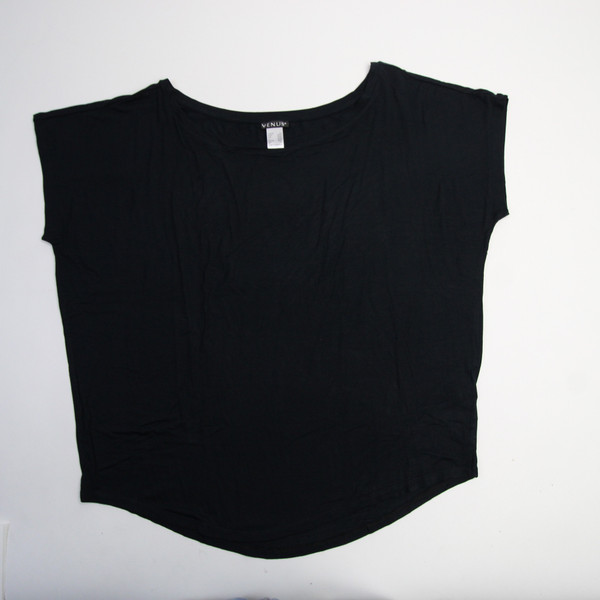 Venus Short Sleeve Shirt Women's Black Used XL-TOPS-132445