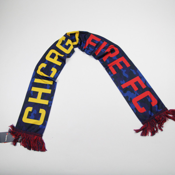 Chicago Fire FC Fanatics Scarf Unisex Navy New OSFA-ACCS-005994