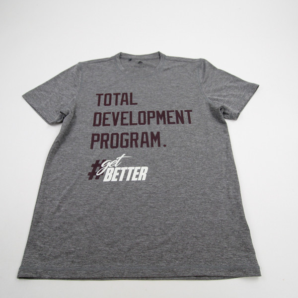 Texas A&M Aggies adidas Short Sleeve Shirt Men's Gray New M-TOPS-134602