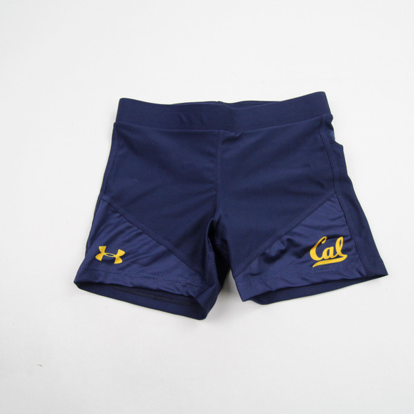 California Golden Bears Under Armour Running Short Women's Navy New-SHOR-029081