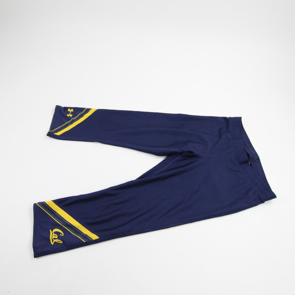 California Golden Bears Under Armour Running Tights Women's Navy Used-PNTS-027979