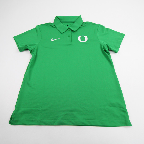 Oregon Ducks Nike Polo Women's Green New M-TOPS-135848
