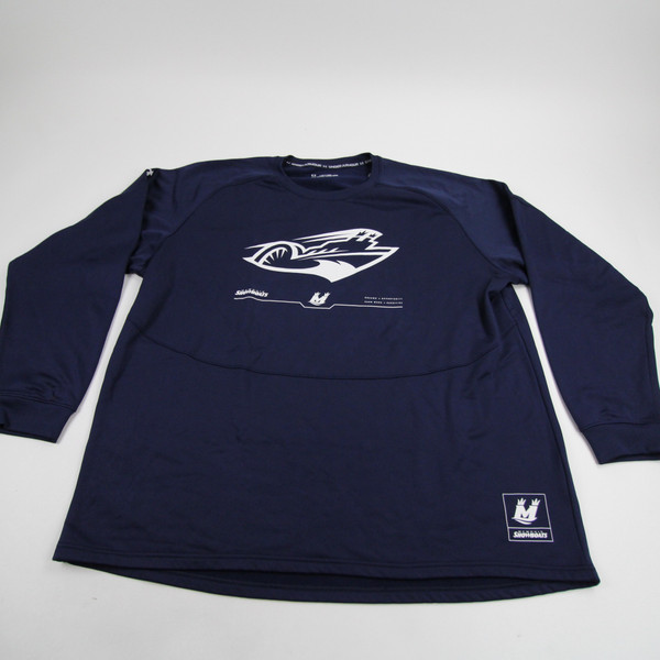 Memphis Showboats Under Armour Sweatshirt Men's Navy New 4XLT-TOPS-131727
