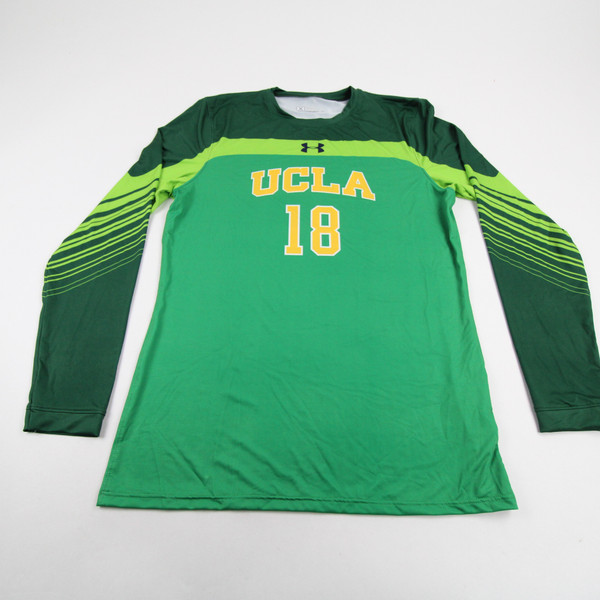 UCLA Bruins Under Armour Game Jersey - Soccer Men's Green Used-JRSY-008069