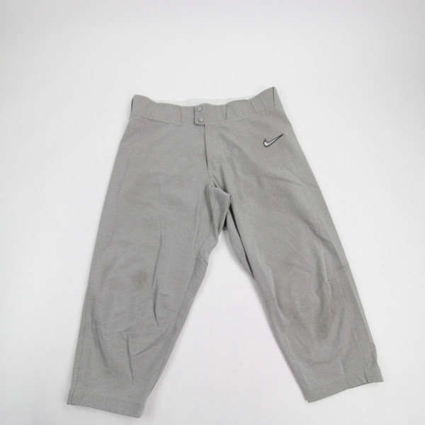 Oregon Ducks Nike Baseball Pants Men's Gray Used-PNTS-028301