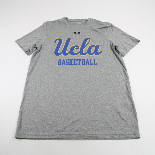 UCLA Bruins Under Armour HeatGear Short Sleeve Shirt Men's Gray New-TOPS-137108