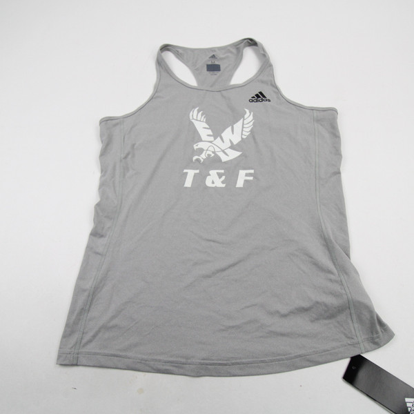 Eastern Washington Eagles adidas Climalite Sleeveless Shirt Women's Gray New M-TOPS-138439
