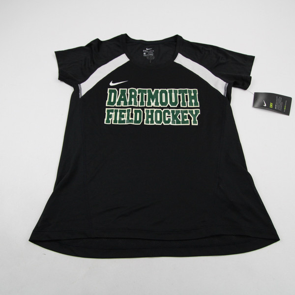 Dartmouth Big Green Nike Dri-Fit Short Sleeve Shirt Women's Black/White New-TOPS-138537