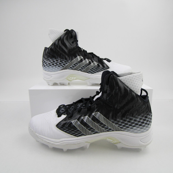 adidas Football Cleat Men's White/Black New without Box-CLEA-012478
