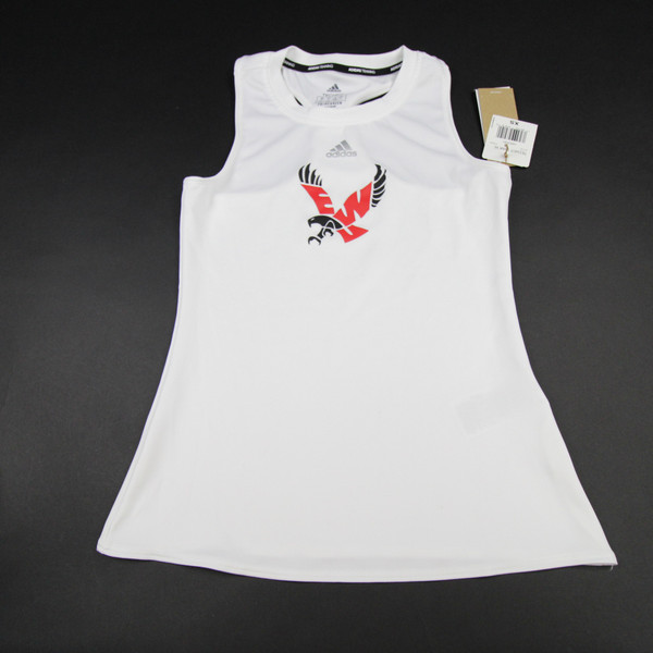 Eastern Washington Eagles adidas Techfit Compression Top Women's White New-TOPS-138390
