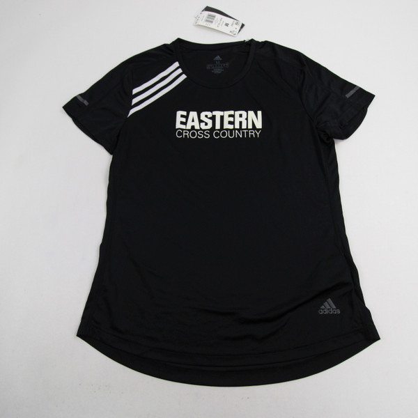 Eastern Michigan Eagles adidas Aeroready Short Sleeve Shirt Women's Black New M-TOPS-140329